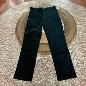 Vineyard Vines Boys Green Corduroy Pants 16 Adjustable Waist Preppy Holiday NWT